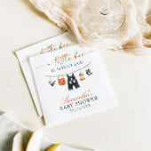 Little Booほとんどハロウィーンの赤ちゃんシャワー スタンダードカクテルナプキン