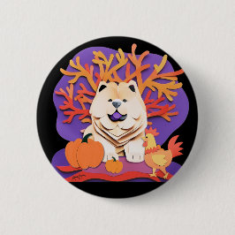 LITTLE BOOクリームチャウサイズ選択 缶バッジ