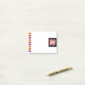 LITTLE BOOクリームチャウ ポストイット (デスク上)