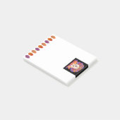 LITTLE BOOクリームチャウ ポストイット (アングル)