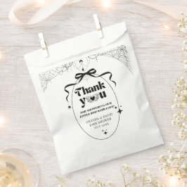 Little Booゴシッミニマルクハロウィーン赤ちゃんシャワー フェイバーバッグ