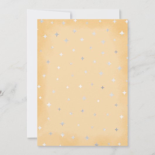 Little Booシャワーハロウィーン幽霊ベビーシャワーInv 招待状 (裏面)