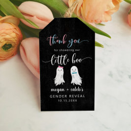 Little Booジェンダーがパーティーの好意を明らかにする ギフトタグ