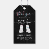 Little Booジェンダーがパーティーの好意を明らかにする ギフトタグ (正面)