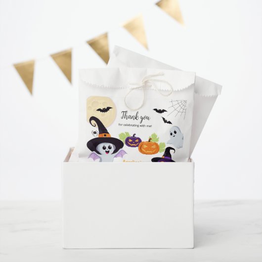 Little Booハロウィーンの好意バッグのための赤ちゃんシャワー。 フェイバーバッグ (パーティー)