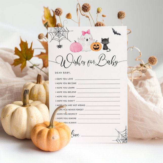 Little Booハロウィーンの赤ちゃんシャワーがベビーを願う (クリエイターアップロード済み)
