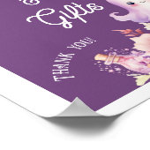 Little Booハロウィーンカードとギフト赤ちゃんシャワー ポスター (角)