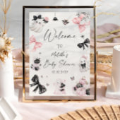 Little Booハロウィーンガールベビーシャワーへようこそ ポスター