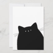 Little Booハロウィーンベビーシャワー サンキューカード (裏面)