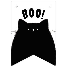 Little Booハロウィーンベビーシャワー バンティングフラッグ