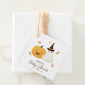 Little Booハロウィーンベビーシャワー フェイバータグ (インサイチュ)