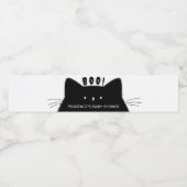 Little Booハロウィーンベビーシャワー ペットボトルラベル (シングルラベル)