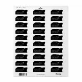 Little Booハロウィーンベビーシャワー ラベル (フルシート)