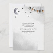 Little Booハロウィーンベビーシャワー 招待状 (裏面)