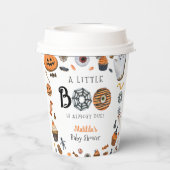 Little Booハロウィーンベビーシャワー 紙コップ (裏面)