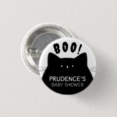 Little Booハロウィーンベビーシャワー 缶バッジ (正面&裏面)