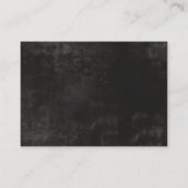 Little Booハロウィーン女の子の赤ちゃんシャワー本のリクエスト エンクロージャーカード (裏面)