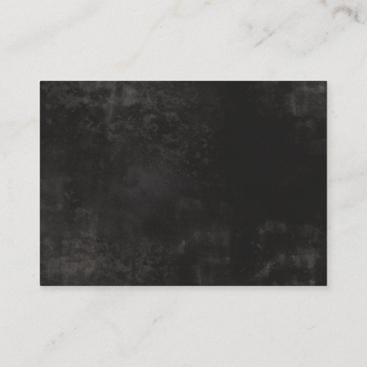 Little Booハロウィーン女の子の赤ちゃんシャワー本のリクエスト エンクロージャーカード (裏面)