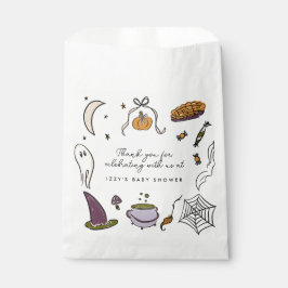 Little Booハロウィーン赤ちゃんシャワーありがとうパーティー フェイバーバッグ