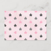 Little Booハロウィーン赤ちゃんシャワーベビー エンクロージャーカード (裏面)