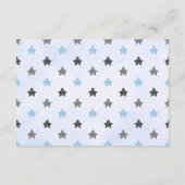 Little Booハロウィーン赤ちゃんシャワーベビー エンクロージャーカード (裏面)