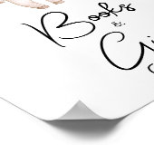 Little Booハロウィーン赤ちゃんシャワー本とギフト ポスター (角)