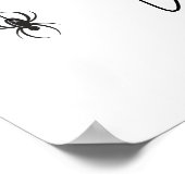 Little Booハロウィーン赤ちゃんシャワー歓迎サイン ポスター (角)