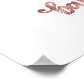 Little Booハロウィーン赤ちゃんシャワー歓迎サイン ポスター (角)