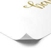 Little Booハロウィーン赤ちゃんシャワー歓迎サイン ポスター (角)