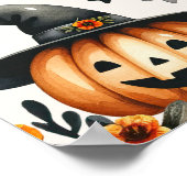 Little Booハロウィーン赤ちゃんシャワー歓迎サイン ポスター (角)