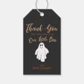 Little Booベビーシャワーありがとうメッセージカード ギフトタグ (正面)