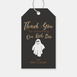 Little Booベビーシャワーありがとうメッセージカード ギフトタグ
