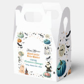 LITTLE BOO幽霊カボチャSPOOKTACULARベビーシャワー フェイバーボックス (オープン)