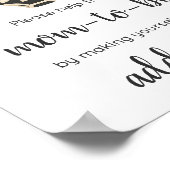 Little Boo物干し線ベビーエンベロープステーション標識 ポスター (角)