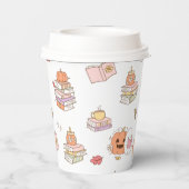 Little Boo白い本お洒落赤ちゃんシャワー 紙コップ (裏面)