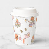 Little Boo白い本お洒落赤ちゃんシャワー 紙コップ (右)