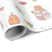 Little Boo薄紫ブお洒落ックベビーシャワー ラッピングペーパー (ロールコーナー)