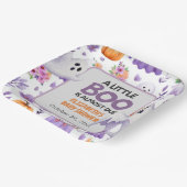 Little Boo赤ちゃんシャワーパンプキンハロウィーン ペーパープレート (傾斜あり)