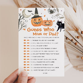 Little Boo赤ちゃんシャワー推測誰がママまたはパパゲーム