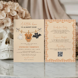 Little Boo ハロウィン ベビーシャワー オールインワン 招待状