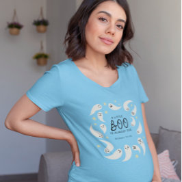 Little Boo Baby Shower Mommy To Be Tシャツ