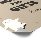 Little Boo Books and Giftパーティー標識 ポスター (角)