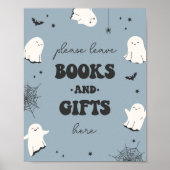 Little Boo Books and Giftパーティー標識 ポスター (正面)