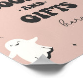 Little Boo Books and Giftパーティー標識 ポスター (角)