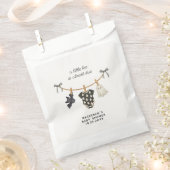 Little Boo Clotheslineハロウィーン赤ちゃんシャワー フェイバーバッグ (クリップ留めされた状態)