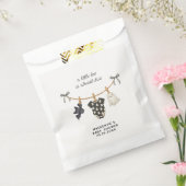 Little Boo Clotheslineハロウィーン赤ちゃんシャワー フェイバーバッグ (封をした状態)