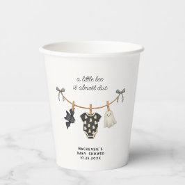 Little Boo Clotheslineハロウィーン赤ちゃんシャワー 紙コップ