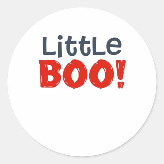 Little Boo Creative Casual ラウンドシール (正面)