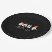 Little Boo Crew Minimal Clean Design ペーパープレート (アングル)