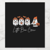 Little Boo Crew Minimal Clean Design ワインラベル (シングルラベル)